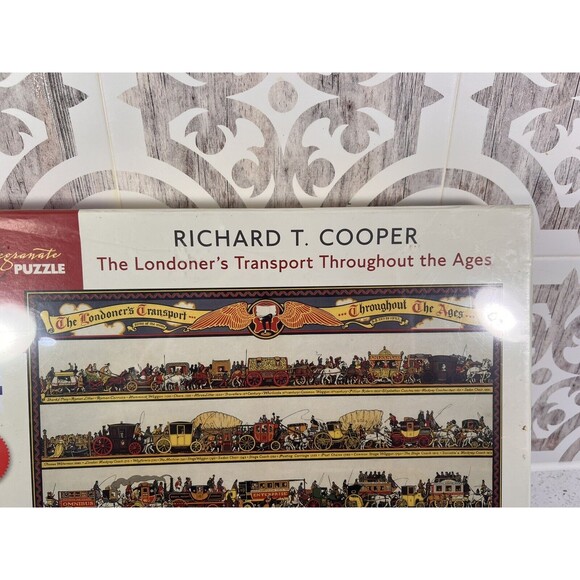 Richard T. Cooper The‎ Londoner's Transport  1000 piece Pomegranate Puzzle - Picture 2 of 7